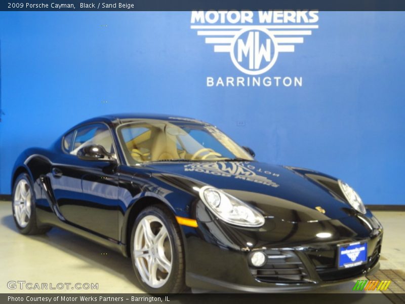 Black / Sand Beige 2009 Porsche Cayman