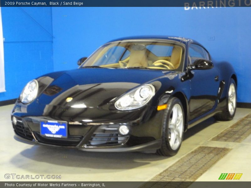 Black / Sand Beige 2009 Porsche Cayman