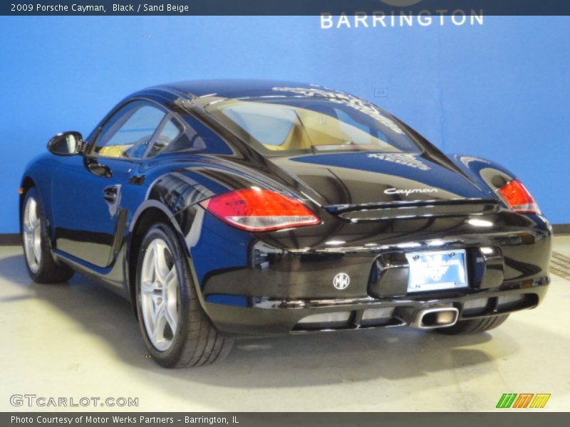 Black / Sand Beige 2009 Porsche Cayman