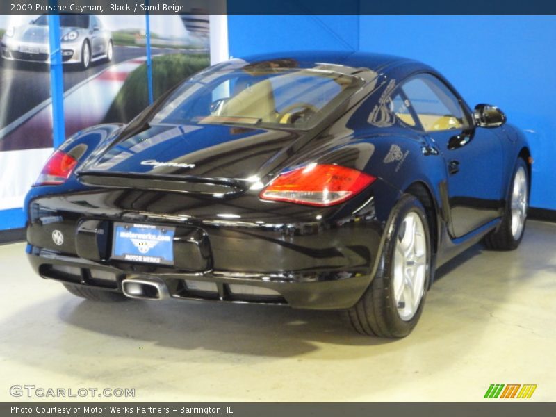 Black / Sand Beige 2009 Porsche Cayman