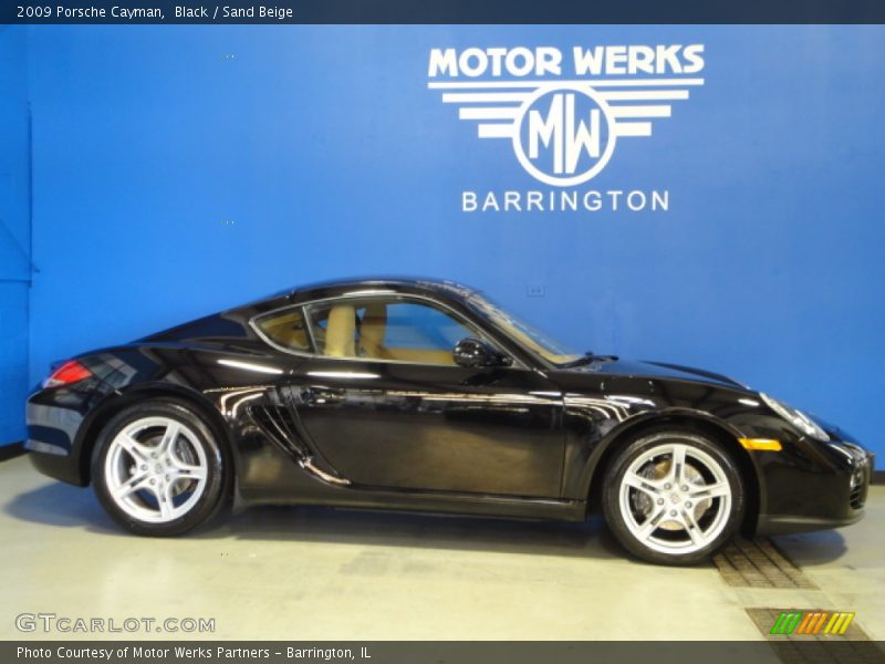 Black / Sand Beige 2009 Porsche Cayman