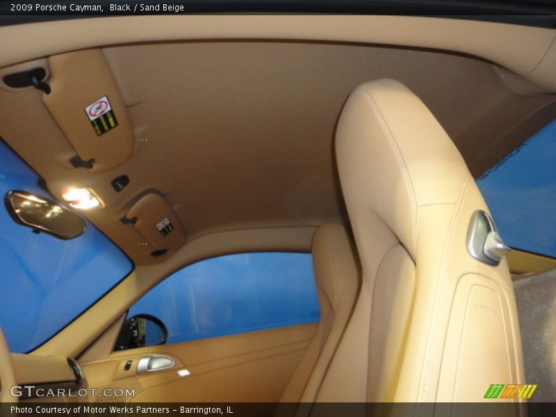 Black / Sand Beige 2009 Porsche Cayman