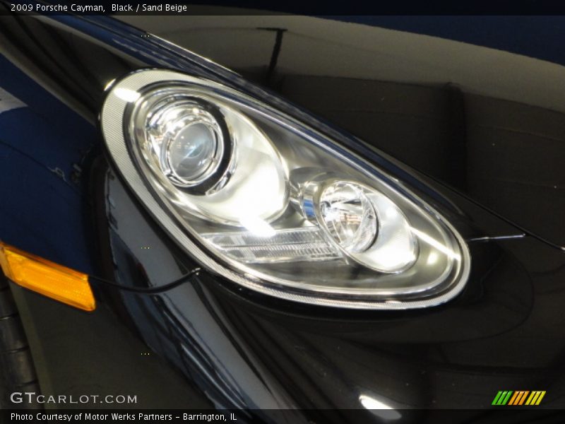 Black / Sand Beige 2009 Porsche Cayman