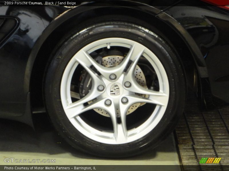 Black / Sand Beige 2009 Porsche Cayman
