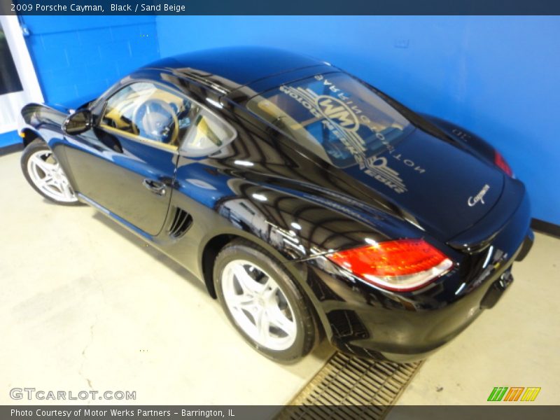 Black / Sand Beige 2009 Porsche Cayman
