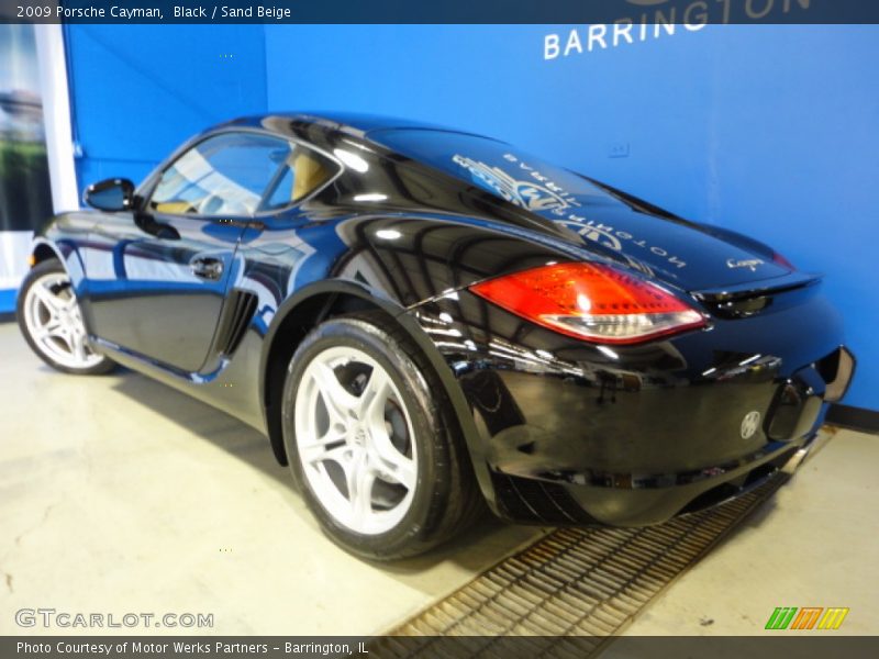 Black / Sand Beige 2009 Porsche Cayman