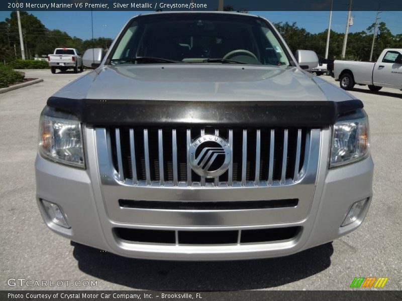 Silver Metallic / Greystone/Stone 2008 Mercury Mariner V6 Premier