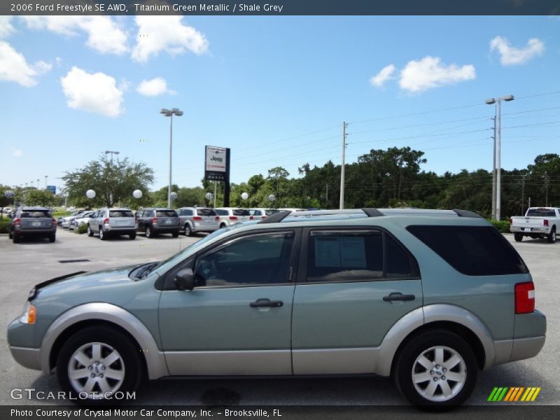 Titanium Green Metallic / Shale Grey 2006 Ford Freestyle SE AWD