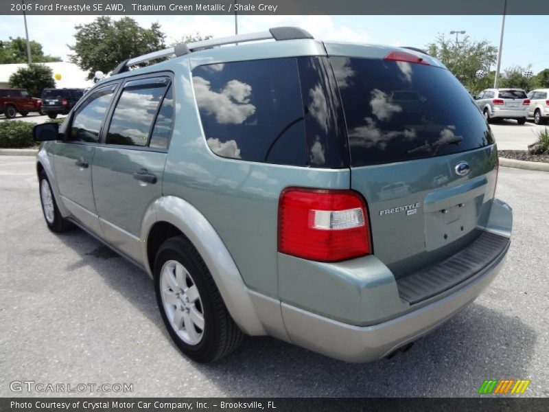 Titanium Green Metallic / Shale Grey 2006 Ford Freestyle SE AWD