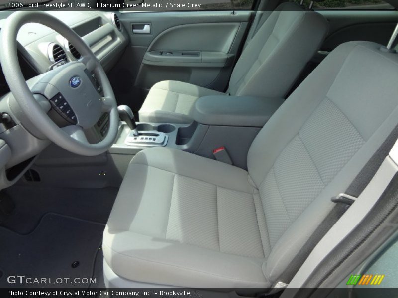 Titanium Green Metallic / Shale Grey 2006 Ford Freestyle SE AWD