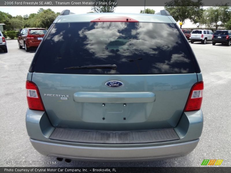 Titanium Green Metallic / Shale Grey 2006 Ford Freestyle SE AWD