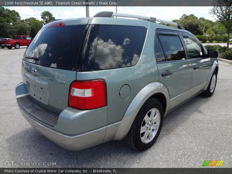Titanium Green Metallic / Shale Grey 2006 Ford Freestyle SE AWD