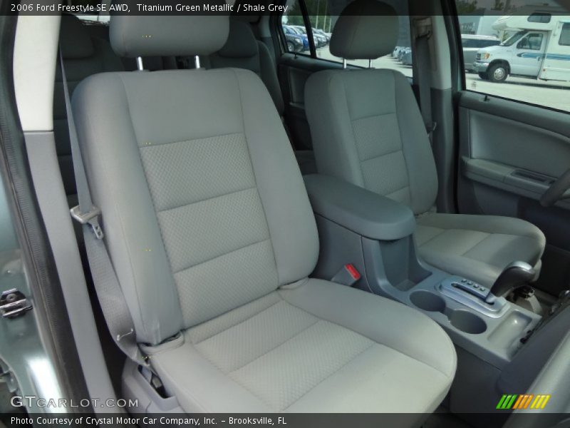 Titanium Green Metallic / Shale Grey 2006 Ford Freestyle SE AWD