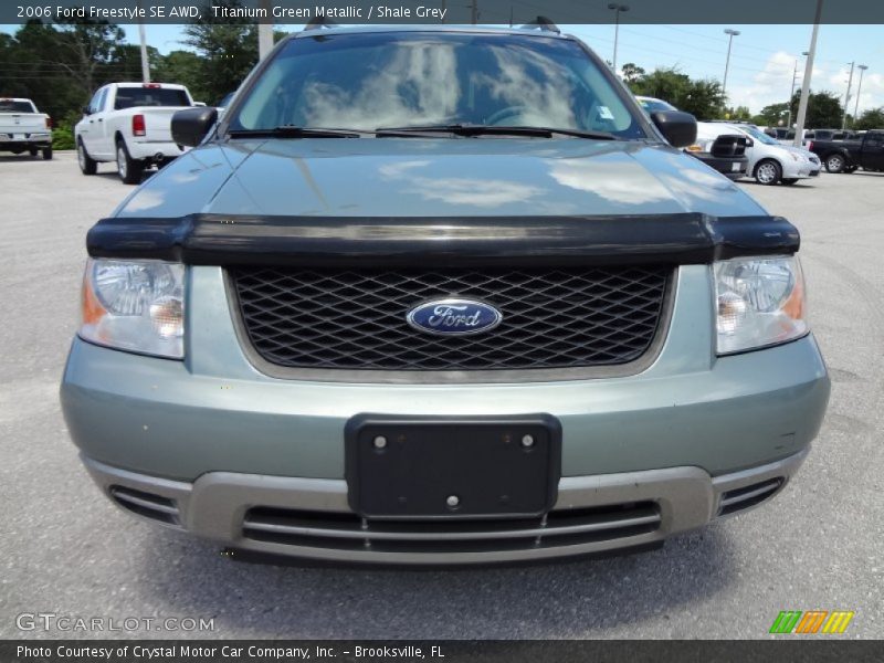 Titanium Green Metallic / Shale Grey 2006 Ford Freestyle SE AWD