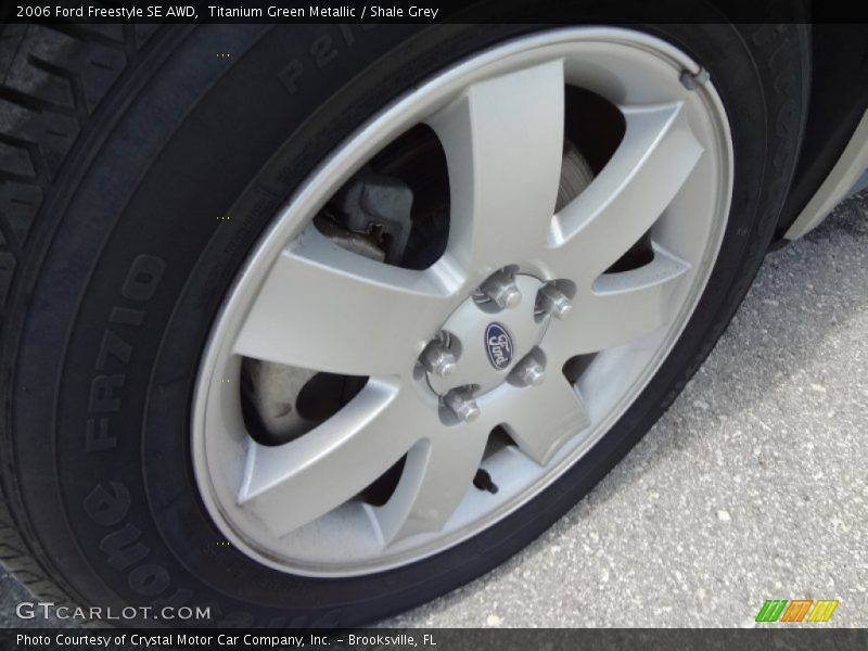Titanium Green Metallic / Shale Grey 2006 Ford Freestyle SE AWD