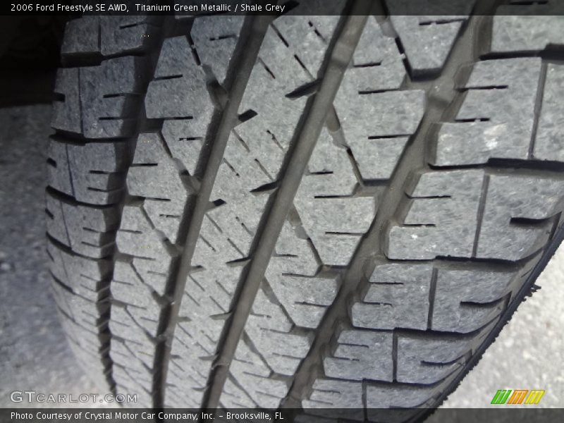 Titanium Green Metallic / Shale Grey 2006 Ford Freestyle SE AWD