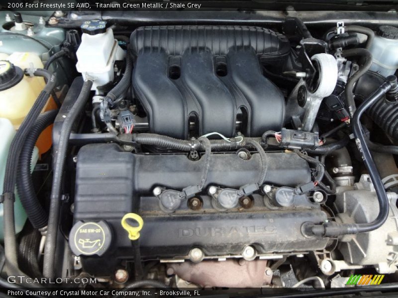 Titanium Green Metallic / Shale Grey 2006 Ford Freestyle SE AWD