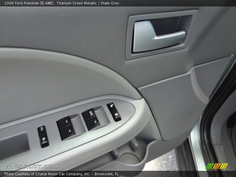 Titanium Green Metallic / Shale Grey 2006 Ford Freestyle SE AWD