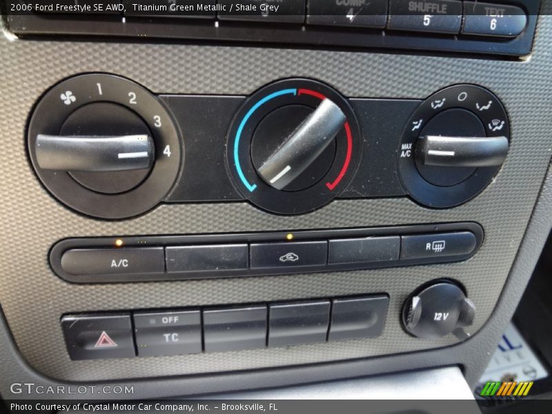 Titanium Green Metallic / Shale Grey 2006 Ford Freestyle SE AWD