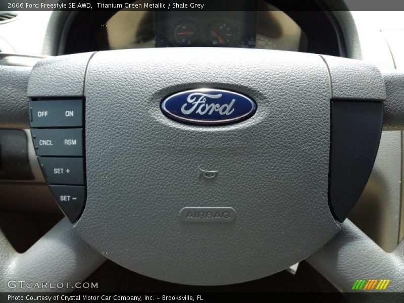 Titanium Green Metallic / Shale Grey 2006 Ford Freestyle SE AWD