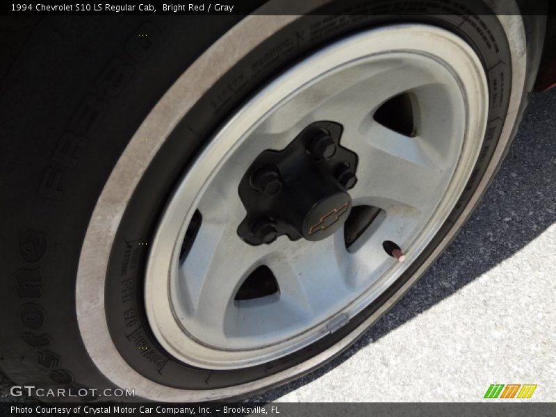 Bright Red / Gray 1994 Chevrolet S10 LS Regular Cab