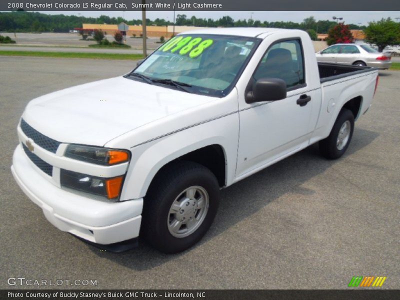 Front 3/4 View of 2008 Colorado LS Regular Cab