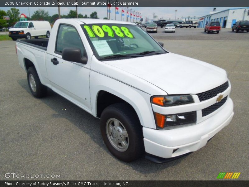 Front 3/4 View of 2008 Colorado LS Regular Cab