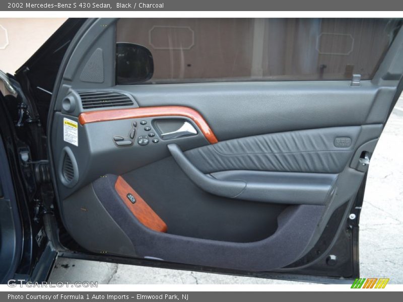 Black / Charcoal 2002 Mercedes-Benz S 430 Sedan