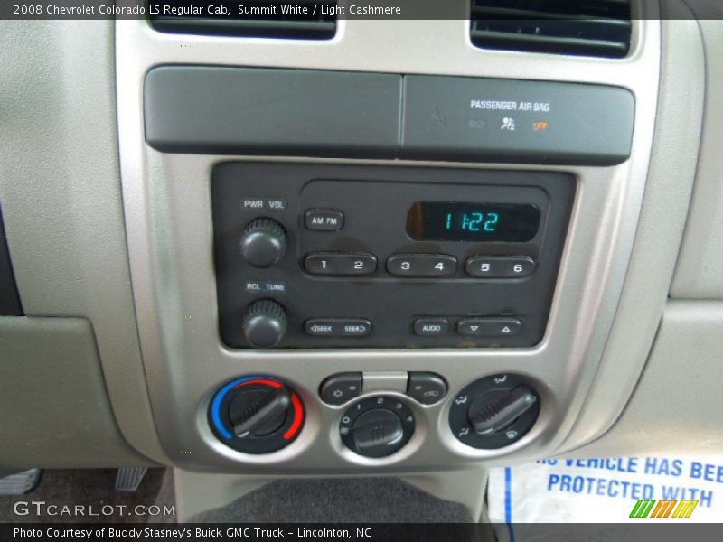 Audio System of 2008 Colorado LS Regular Cab