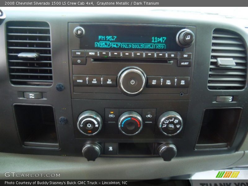 Controls of 2008 Silverado 1500 LS Crew Cab 4x4