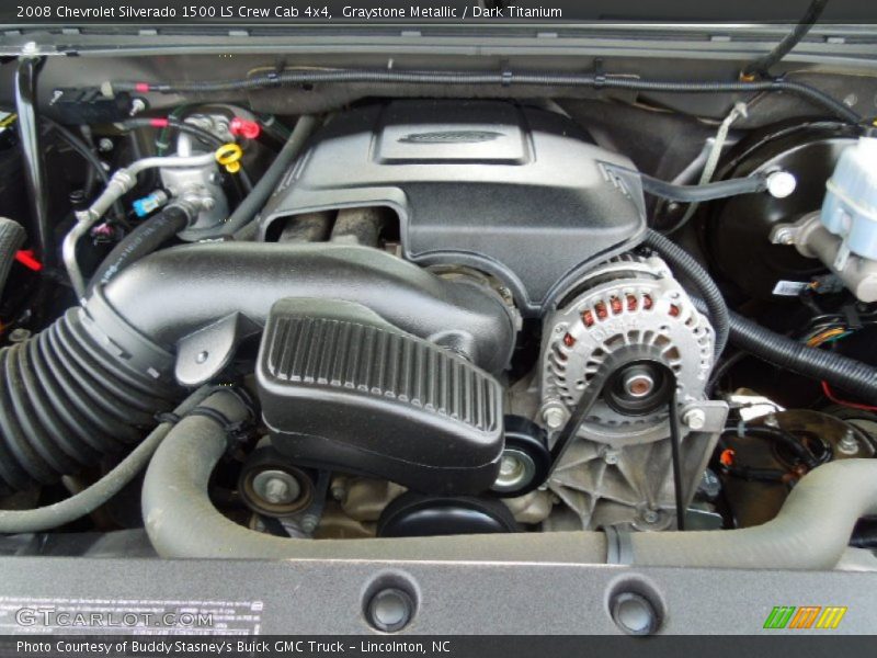  2008 Silverado 1500 LS Crew Cab 4x4 Engine - 4.8 Liter OHV 16-Valve Vortec V8