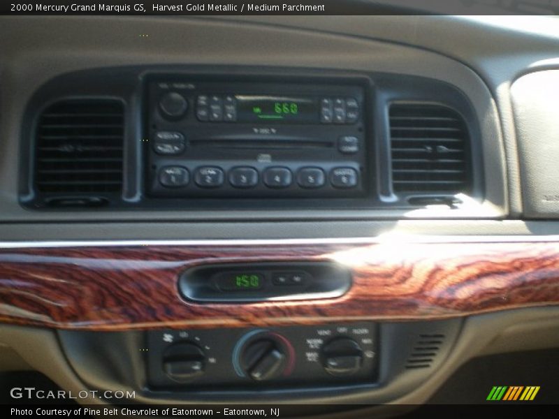 Harvest Gold Metallic / Medium Parchment 2000 Mercury Grand Marquis GS