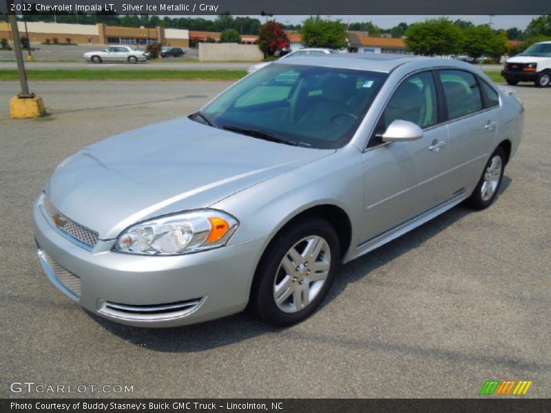 Silver Ice Metallic / Gray 2012 Chevrolet Impala LT
