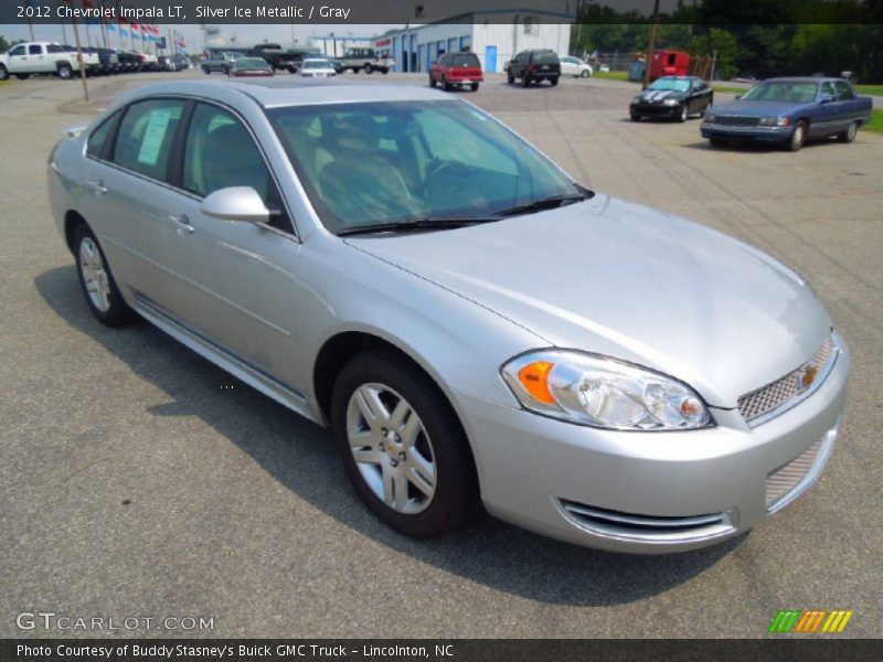 Silver Ice Metallic / Gray 2012 Chevrolet Impala LT