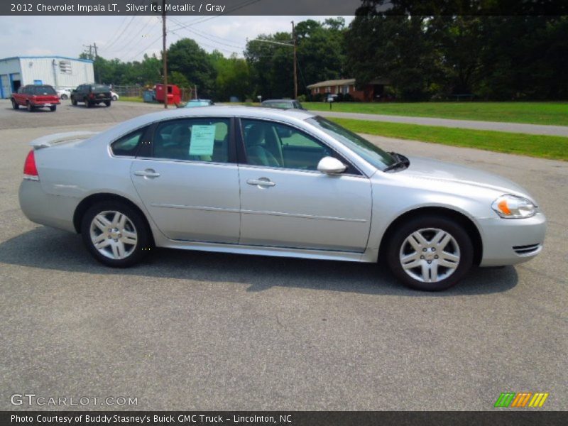 Silver Ice Metallic / Gray 2012 Chevrolet Impala LT