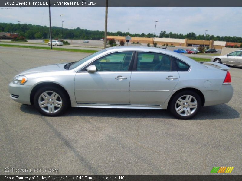 Silver Ice Metallic / Gray 2012 Chevrolet Impala LT