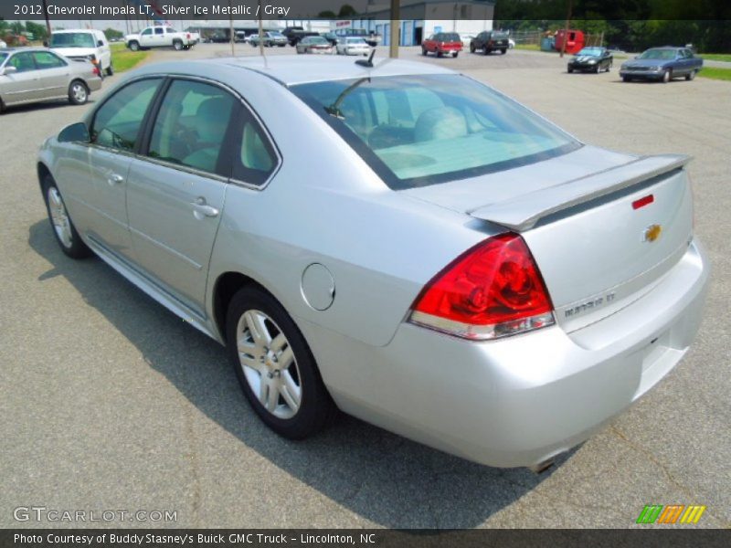 Silver Ice Metallic / Gray 2012 Chevrolet Impala LT