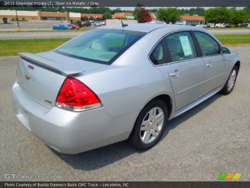Silver Ice Metallic / Gray 2012 Chevrolet Impala LT