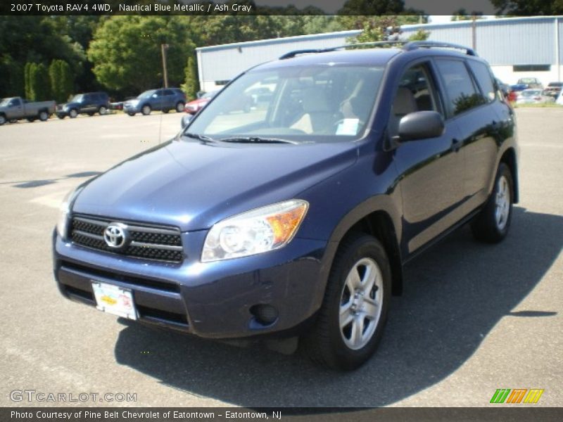 Nautical Blue Metallic / Ash Gray 2007 Toyota RAV4 4WD
