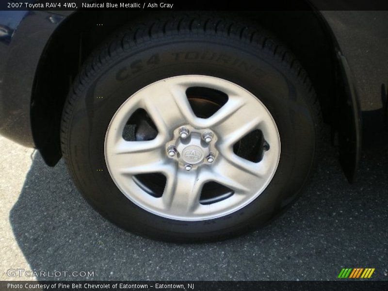 Nautical Blue Metallic / Ash Gray 2007 Toyota RAV4 4WD