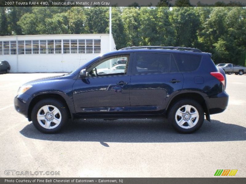 Nautical Blue Metallic / Ash Gray 2007 Toyota RAV4 4WD
