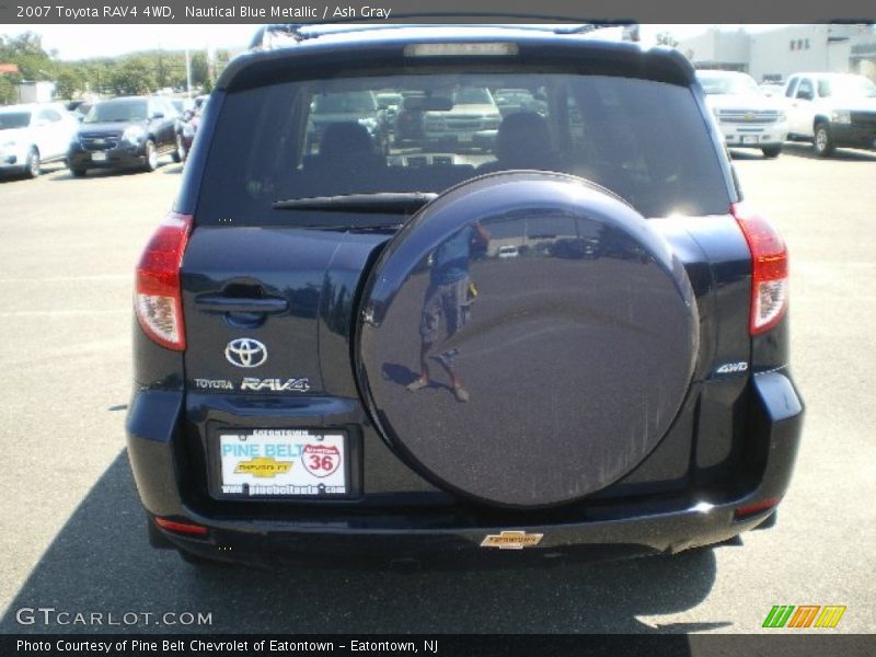 Nautical Blue Metallic / Ash Gray 2007 Toyota RAV4 4WD