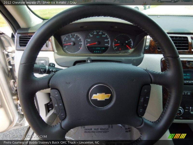 Silver Ice Metallic / Gray 2012 Chevrolet Impala LT