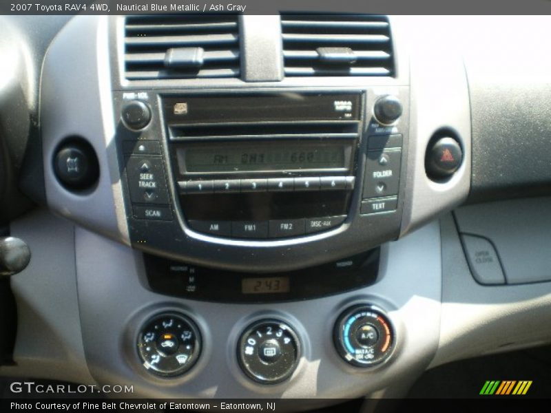 Nautical Blue Metallic / Ash Gray 2007 Toyota RAV4 4WD