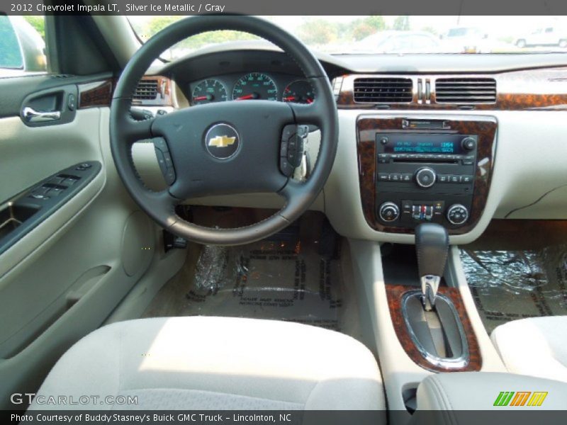 Silver Ice Metallic / Gray 2012 Chevrolet Impala LT