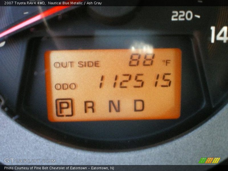 Nautical Blue Metallic / Ash Gray 2007 Toyota RAV4 4WD