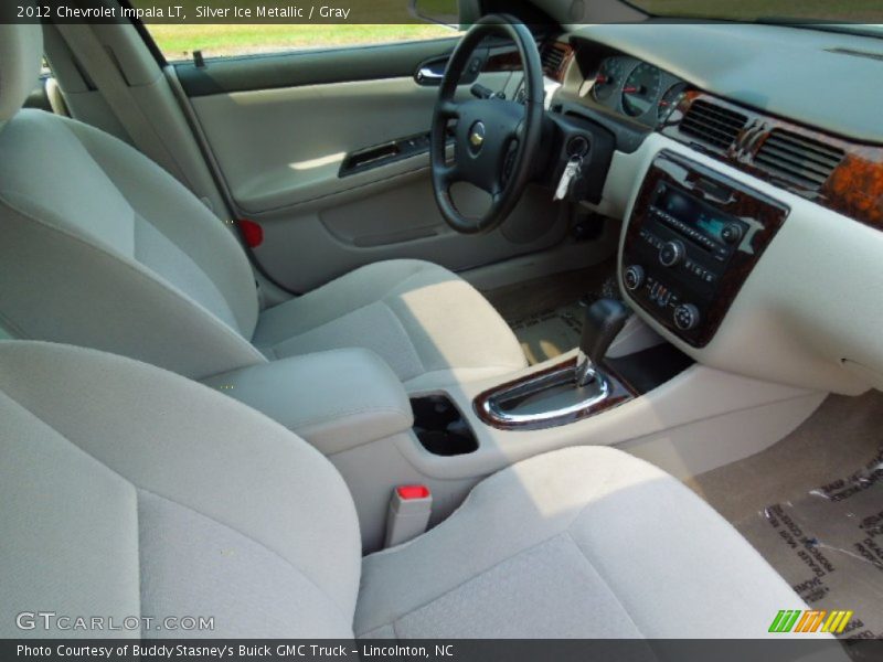 Silver Ice Metallic / Gray 2012 Chevrolet Impala LT