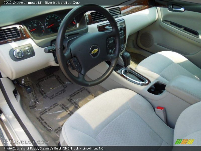 Silver Ice Metallic / Gray 2012 Chevrolet Impala LT