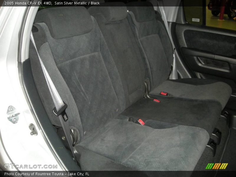 Satin Silver Metallic / Black 2005 Honda CR-V EX 4WD