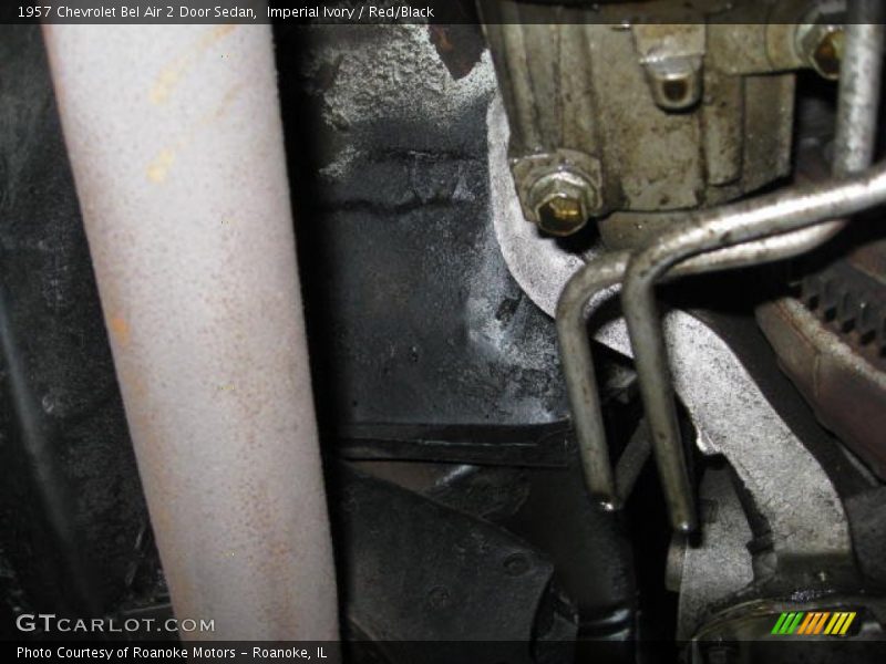 Undercarriage of 1957 Bel Air 2 Door Sedan